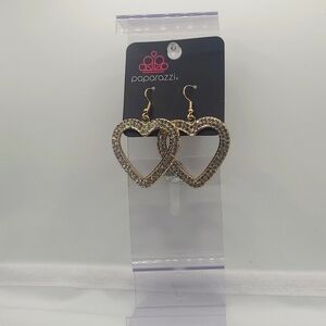 Paparazzi Costume Heart Earrings